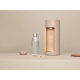 Mysoda Glassy Latte bruiswatertoestel Beige, Excl. CO2-gascilinder - met glazen fles