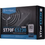 SilverStone Strider Essential ST70F-ES230 700 watt voeding  Zwart, 4x PCIe