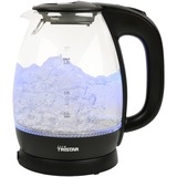 Tristar WK-3405 Glazen Waterkoker Zwart/transparant, 1,7 Liter
