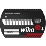 Wiha Bitset FlipSelector Standard 25 mm Zwart/rood, 14-delig