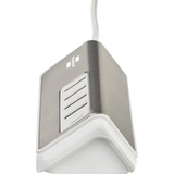 Brennenstuhl Estilo meervoudige USB-lader Wit/roestvrij staal