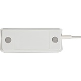 Brennenstuhl Estilo meervoudige USB-lader Wit/roestvrij staal