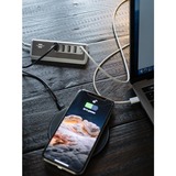 Brennenstuhl Estilo meervoudige USB-lader Wit/roestvrij staal