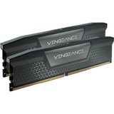 Corsair 32 GB DDR5-6200 Kit werkgeheugen Zwart, CMK32GX5M2E6200C36, Vengeance, XMP