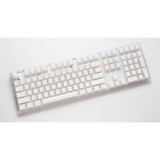 Ducky One 3 Aura White RGB mechanisch toetsenbord Wit, US lay-out (QWERTY), Cherry MX Speed Silver, 100%, ABS Double Shot, hot swap