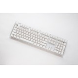 Ducky One 3 Aura White RGB mechanisch toetsenbord Wit, US lay-out (QWERTY), Cherry MX Speed Silver, 100%, ABS Double Shot, hot swap