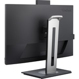ViewSonic Video Conferencing Docking Monitor VG2757V-2K 27"  Zwart (mat)/grijs, 1x HDMI, 1x DisplayPort, USB-A, USB-C, audio