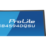 iiyama ProLite XCB4594DQSU-B1 44.5" Curved UltraWide monitor Zwart (mat), HDMI, DisplayPort, USB, Audio