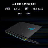 ASUS ROG Strix G18 G815LP-S9005W 18"  gaming laptop Zwart/grijs | Core Ultra 9 275HX | RTX 5070 | 32 GB | 1 TB SSD