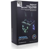 Alphacool Eisbaer Aurora HPE Edition 360 CPU AIO waterkoeling Zwart