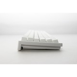 Ducky Zero 6108 Pure White RGB mechanisch gaming toetsenbord Wit, US lay-out (QWERTY), Cherry MX2A Speed Silver, 100%, RGB leds, Double-shot PBT, hot swap, 2.4GHz | Bluetooth | USB-C