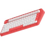 Iqunix OG80 Joy Vendor Wireless Mechanical Keyboard Rood, US lay-out (QWERTY), IQUNIX Moonstone, 80% (TKL)	, RGB leds, Hot-swappable, PBT, 2.4GHz | Bluetooth 5.1 | USB-C
