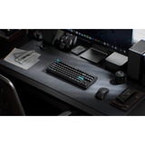 Keychron Q3 Ultra-M3 8K Wireless Custom Mechanical Keyboard, toetsenbord Zwart, US lay-out, Keychron Silk POM Brown, 80% (TKL), RGB, Hot swap, 8K, 2.4 GHz / Bluetooth 5.2 / USB-C