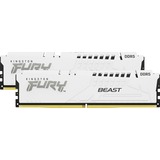 Kingston FURY 64 GB DDR5-5600 Kit werkgeheugen Wit, KF556C40BWK2-64, Beast, XMP