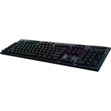 Logitech G915 LIGHTSPEED Wireless RGB Mechanisch toetsenbord, gaming toetsenbord Zwart, US lay-out, GL Clicky