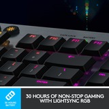 Logitech G915 LIGHTSPEED Wireless RGB Mechanisch toetsenbord, gaming toetsenbord Zwart, US lay-out, GL Clicky