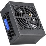 SilverStone SST-SX500-G V1.1, 500 Watt voeding  Zwart, 2x PCIe, Kabel-management