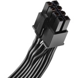 SilverStone SST-SX500-G V1.1, 500 Watt voeding  Zwart, 2x PCIe, Kabel-management