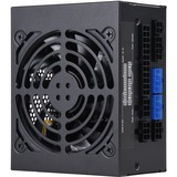 SilverStone SST-SX500-G V1.1, 500 Watt voeding  Zwart, 2x PCIe, Kabel-management