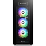 Thermaltake Divider 550 TG Ultra midi tower behuizing Zwart | 2x USB-A | 1x USB-C | RGB | Window