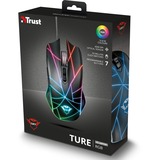 Trust GXT 160X Ture RGB Gaming Mouse Zwart, 200 dpi - 4500 dpi, RGB led
