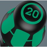 Wera 367/4 TORX® HF Kraftform Plus Schroevendraaierset met vasthoudfunctie met 300 mm lange klingen Zwart/groen, 4‑delig