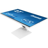 iiyama ProLite T2752MSC-W1 27" touchscreen monitor Wit, Touch, HDMI, DisplayPort, USB, Audio 