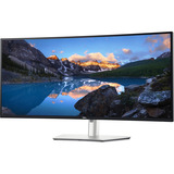 Dell UltraSharp U4025QW 40" 4K Ultra HD Curved UltraWide monitor Zilver, 1x DisplayPort, 1x HDMI, 3x USB-C, 5x USB-A, 2x Thunderbolt, 1x RJ-45, 120 Hz