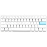 Ducky One 2 Pro Mini White Classic, gaming toetsenbord Wit, US lay-out, Cherry MX Silent Red, RGB led, Double-shot PBT, QUACK Mechanics, 60%