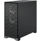 Fractal Design Pop 2 Air midi tower behuizing Zwart | 1x USB-A | 1x USB-C | Tempered Glass