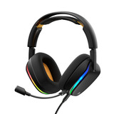Glorious GHS Eternal RGB - Stereo RGB gamingheadset over-ear gaming headset Zwart, Pc, PS5, PS4, Switch, USB-C