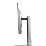 Samsung Odyssey OLED G8 G81SF 32" 4K UHD gaming monitor Zilver, 2x HDMI, DisplayPort, 2x USB-A, USB-B, 240 Hz