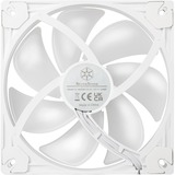 SilverStone VISTA 140 ARGB case fan Wit, 4-pins PWM fan-connector