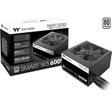 Thermaltake Smart W3 600 watt voeding  2x PCIe
