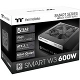 Thermaltake Smart W3 600 watt voeding  2x PCIe