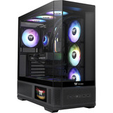 Thermaltake View 370 TG ARGB midi tower behuizing Zwart | 2x USB-A | 1x USB-C | RGB | Tempered Glass