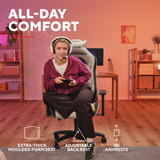 Trust GXT 723 Ruya Comfortabele Stoffen Gaming Stoel 