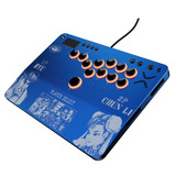 Turtle Beach Victrix Pro KO Leverless Fight Stick – Street Fighter II: Champion Edition gamepad Blauw, PlayStation 5, PlayStation 4, Pc