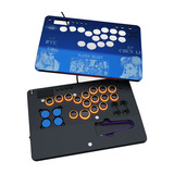 Turtle Beach Victrix Pro KO Leverless Fight Stick – Street Fighter II: Champion Edition gamepad Blauw, PlayStation 5, PlayStation 4, Pc
