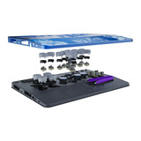 Turtle Beach Victrix Pro KO Leverless Fight Stick – Street Fighter II: Champion Edition gamepad Blauw, PlayStation 5, PlayStation 4, Pc