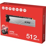 ADATA GAMMIX S60 512 GB SSD PCIe 4.0 x4, NVMe, M.2 2280