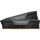 Corsair 96 GB DDR5-6400 (2x 48 GB) Kit werkgeheugen Zwart, CMK96GX5M2B6400C32, Vengeance