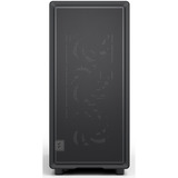 Fractal Design Epoch midi tower behuizing Zwart | 2x USB-A | 1x USB-C | Tempered Glass