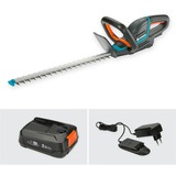 GARDENA Accu heggenschaar ComfortCut 50/18V P4A set Grijs/turquoise, 14730-20, Accu inbegrepen