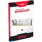 Kingston FURY 16 GB DDR5-7200 werkgeheugen Wit, KF572C38RW-16, Renegade, XMP