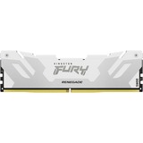 Kingston FURY 16 GB DDR5-7200 werkgeheugen Wit, KF572C38RW-16, Renegade, XMP