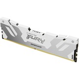 Kingston FURY 16 GB DDR5-7200 werkgeheugen Wit, KF572C38RW-16, Renegade, XMP