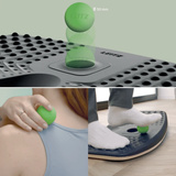 Leitz Ergo Actief Balansbord massage apparaat Donkergrijs