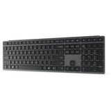 Lenovo 700 Modern Multi-Device Wireless Keyboard-US Euro103P, desktopset Grijs, 2.4 GHz, Bluetooth