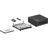 MSI Cubi 5 1M-496EU pc-systeem Zwart | Cor 5 120U | Intel graphics | 16 GB | 512 GB SSD